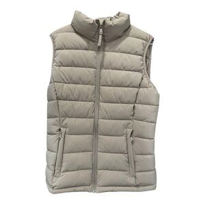 Calvin Klein Tan Puffer Vest Size Small NWOT